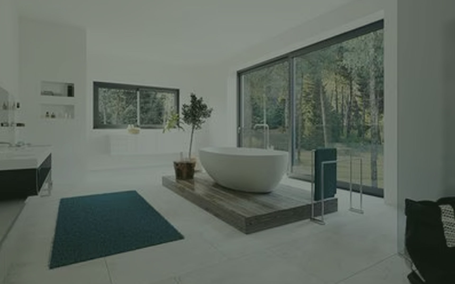 uPVC sliding patio doors with garden view