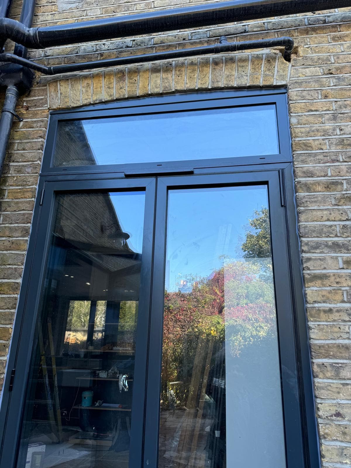 Cortizo aluminium French door exterior