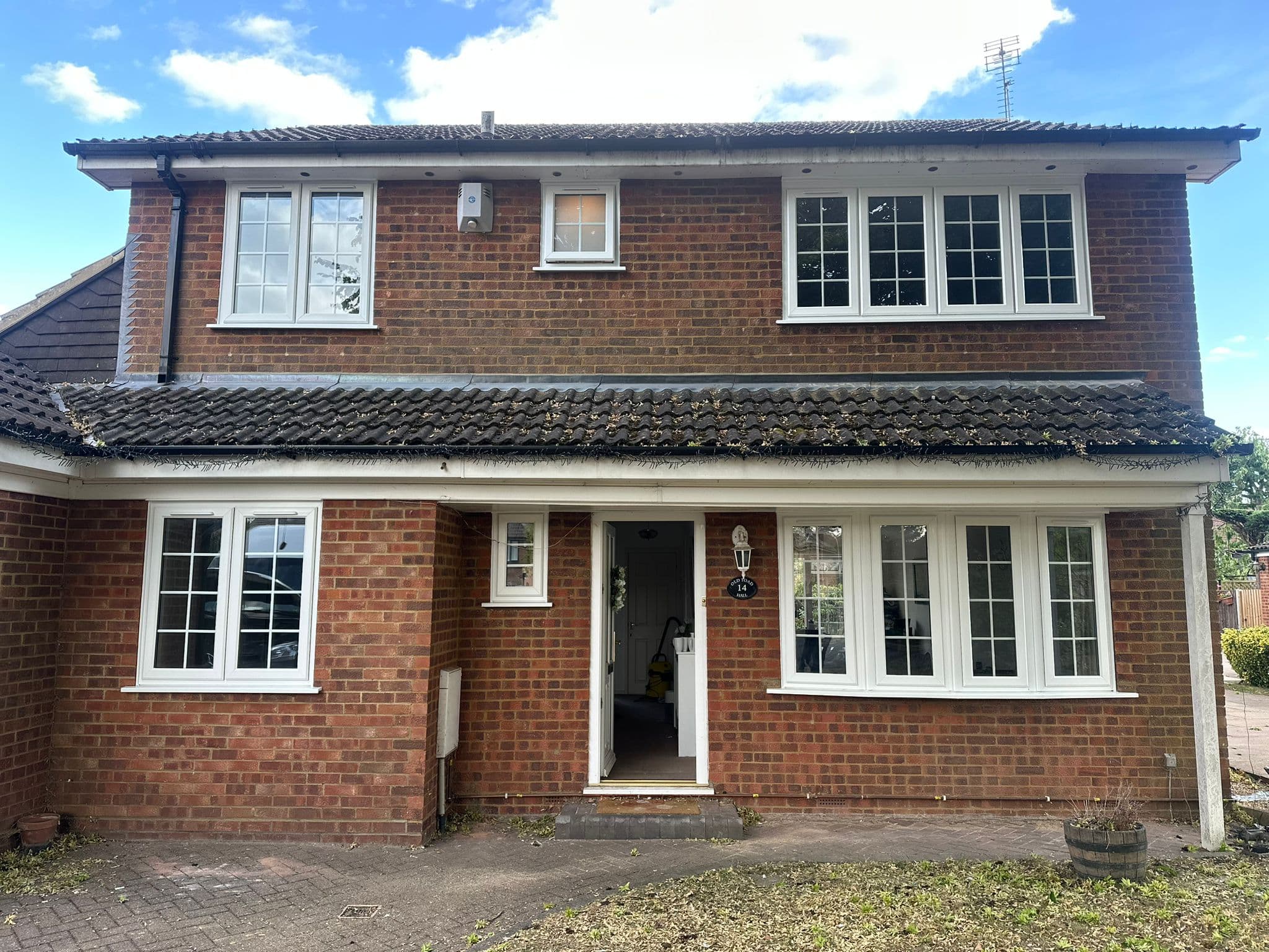 Complete Rehau uPVC window replacement on detached property